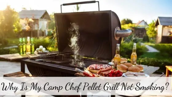 Camp chef pellet grill not smoking