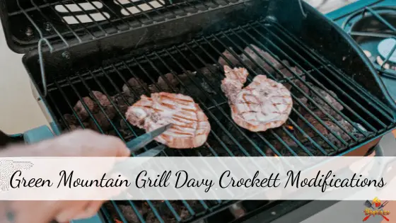 Green Mountain Grill Davy Crockett Modifications