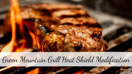 Green Mountain Grill Heat Shield Modification