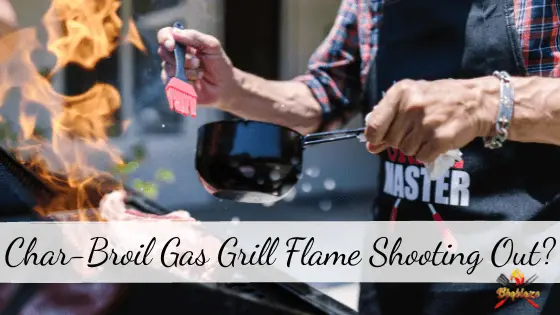 Char-Broil Gas Grill Flame Shooting Out