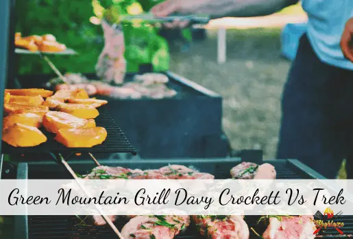 Green Mountain Grill Davy Crockett vs Trek