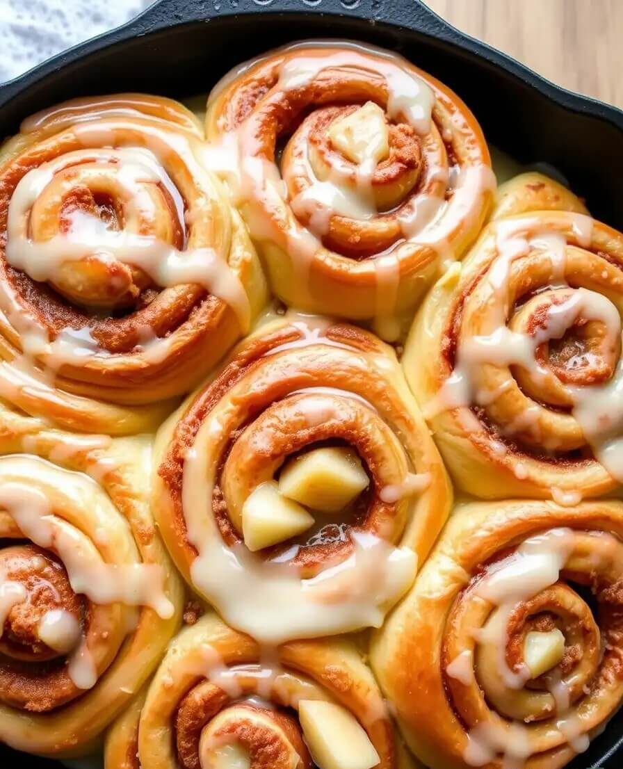 Apple Pie Cinnamon Rolls
