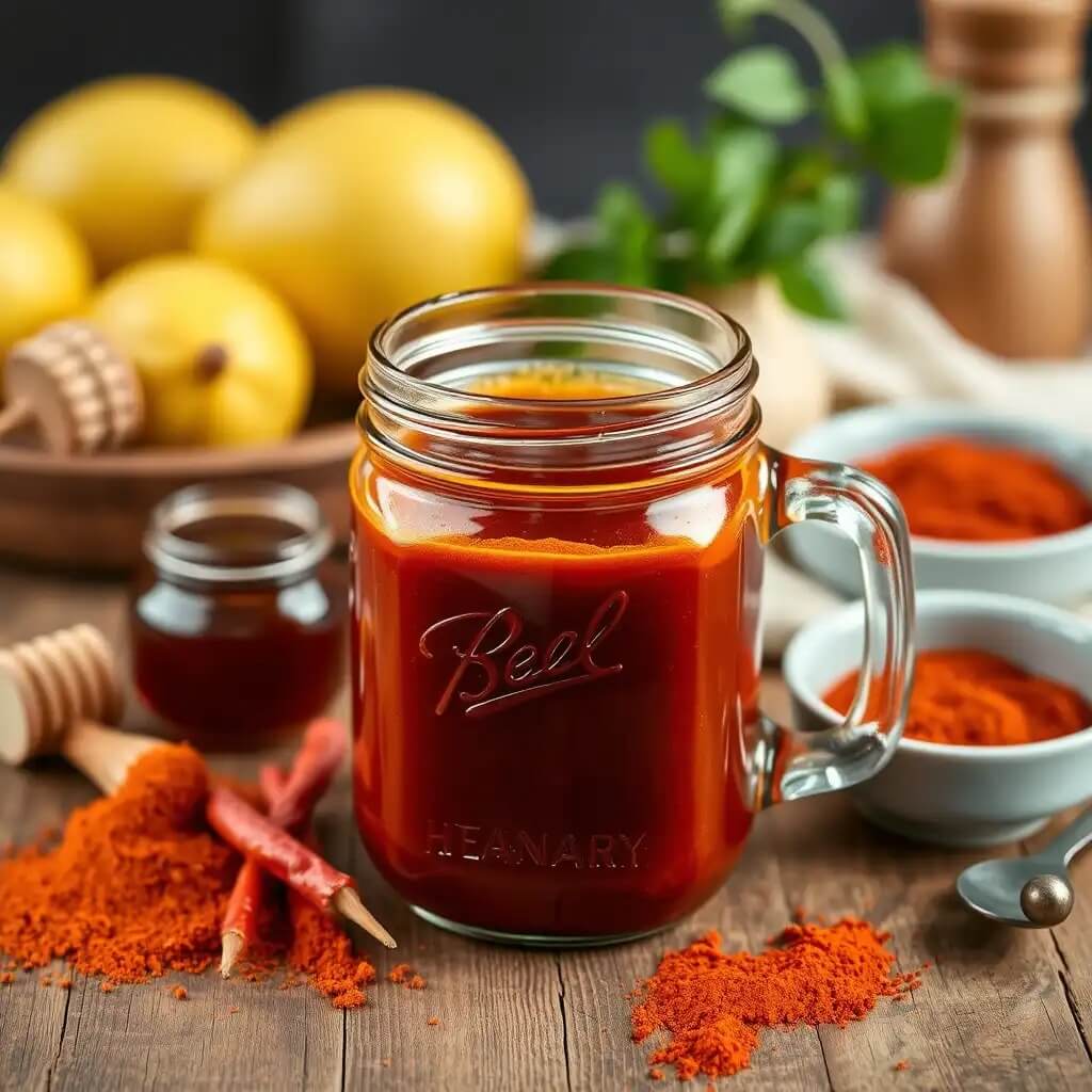 Hot Honey BBQ Sauce Recipe