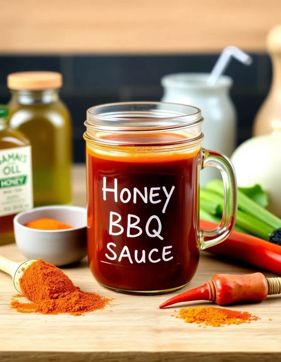 Hot Honey BBQ Sauce Recipe