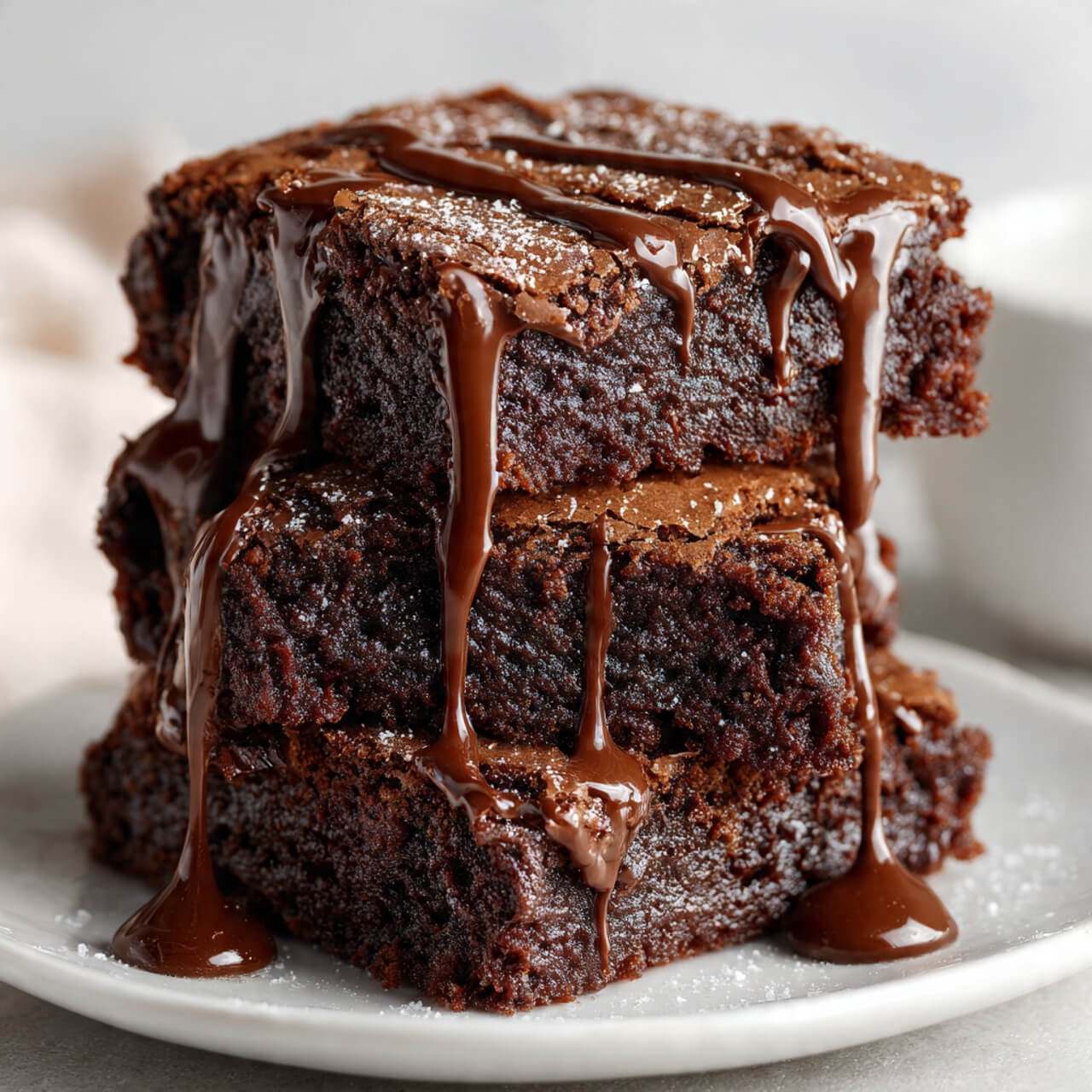 3-Ingredient Nutella Brownies