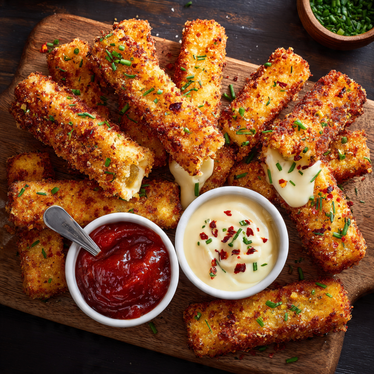 Air Fryer Mozzarella Sticks