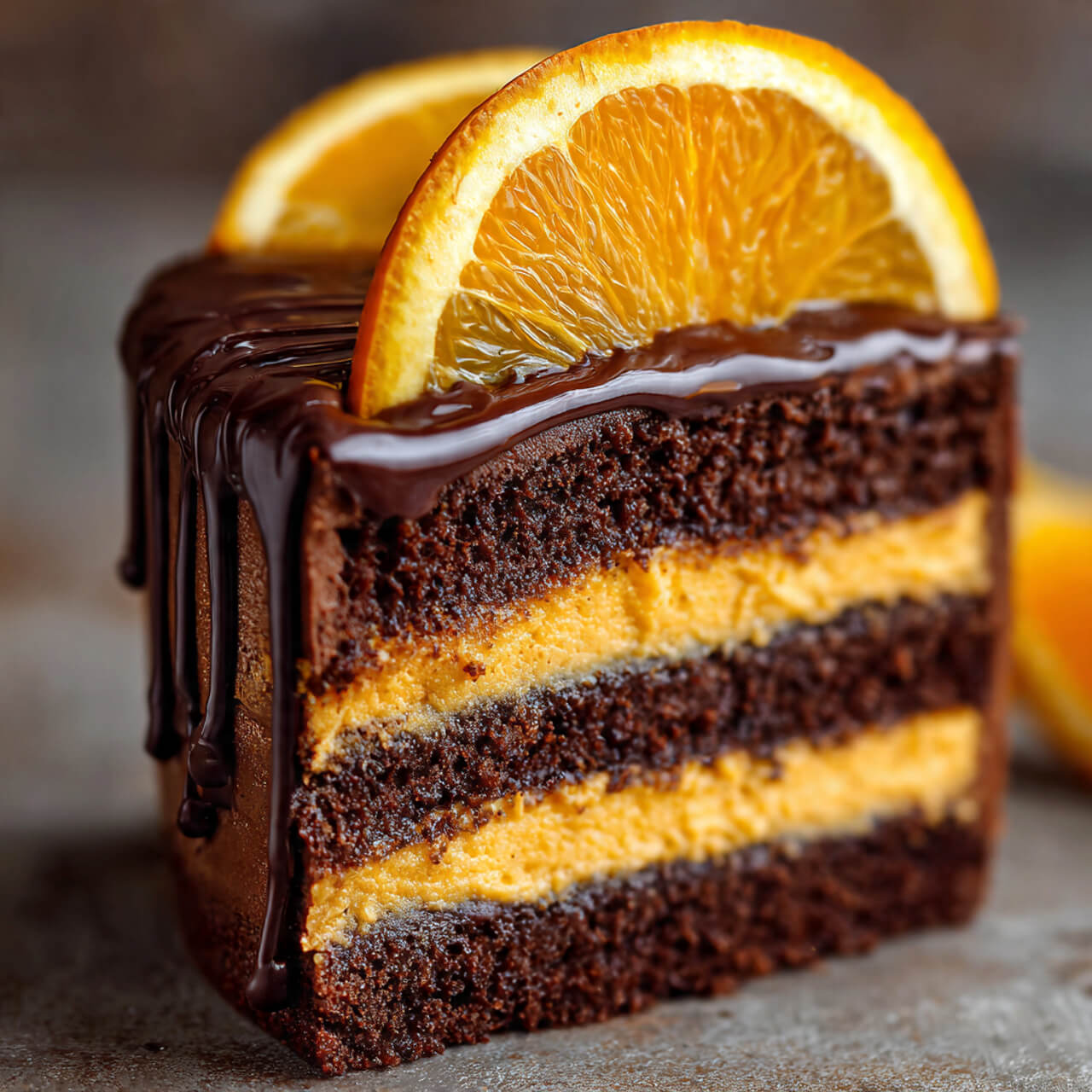 Chocolate Orange Layer Cake