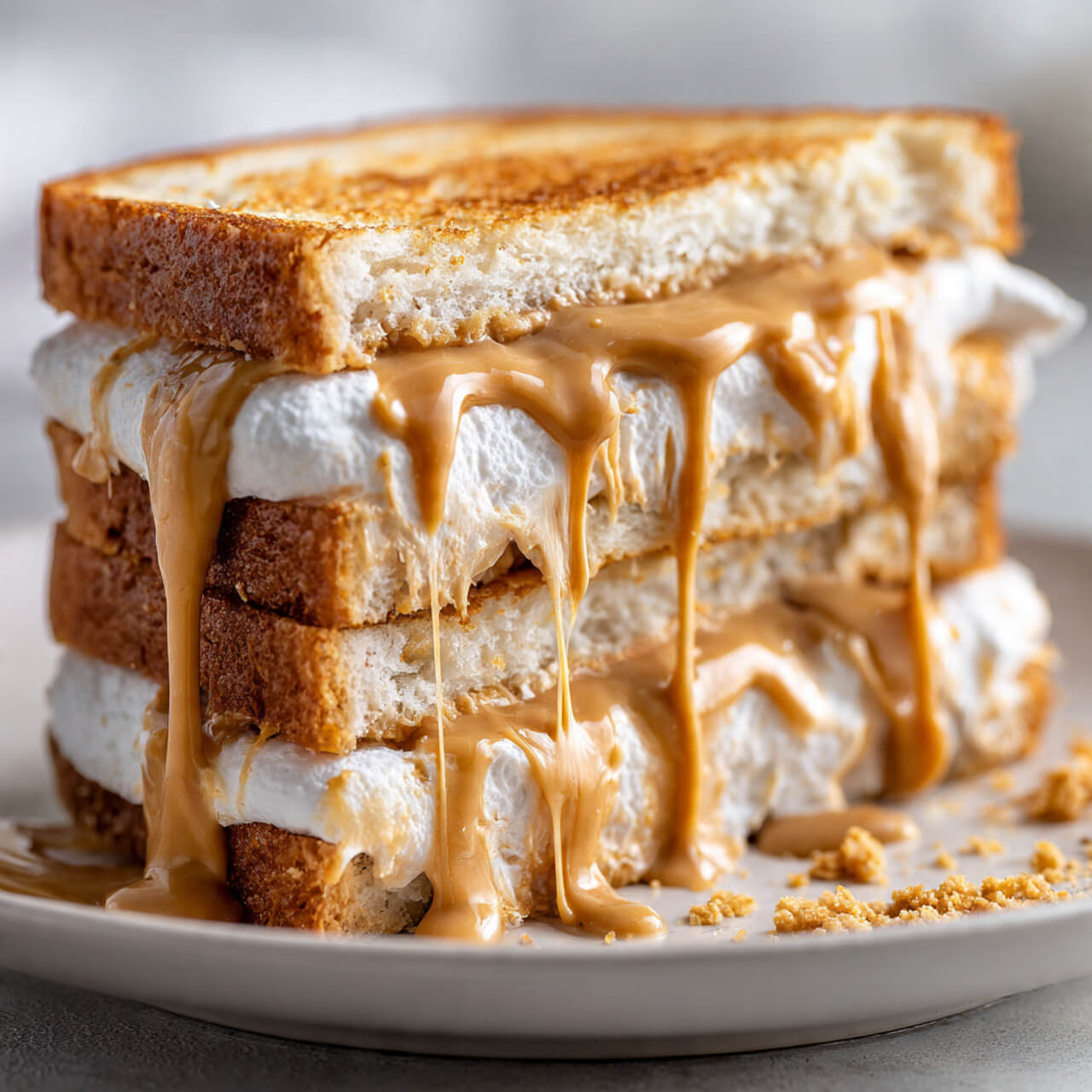 3-Ingredient Fluffernutter Sandwich