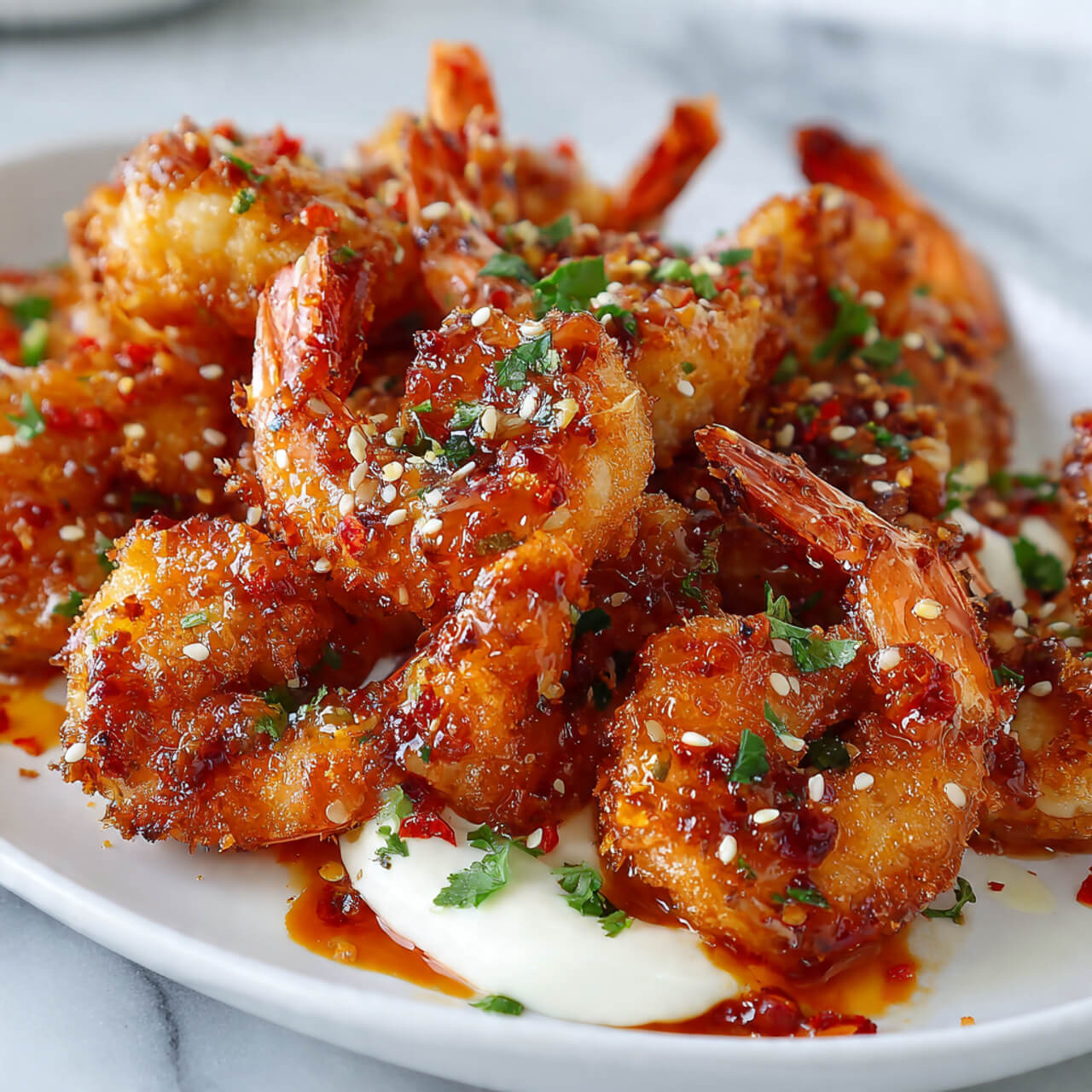 Air Fryer Bang Bang Shrimp