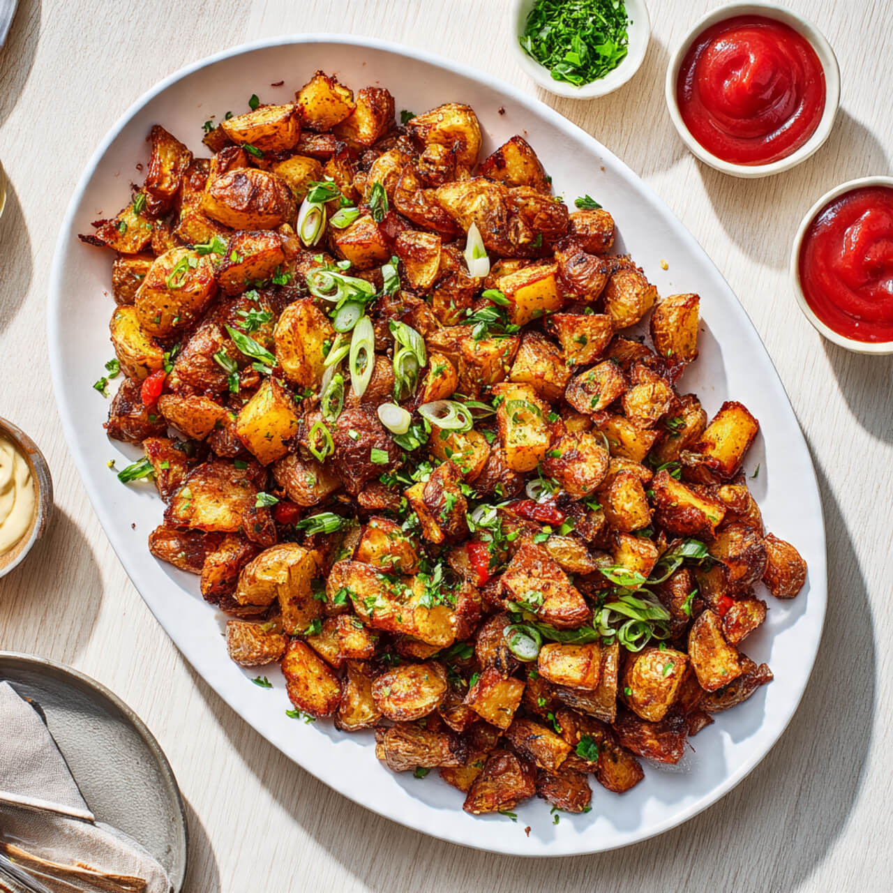 Air Fryer Breakfast Potatoes