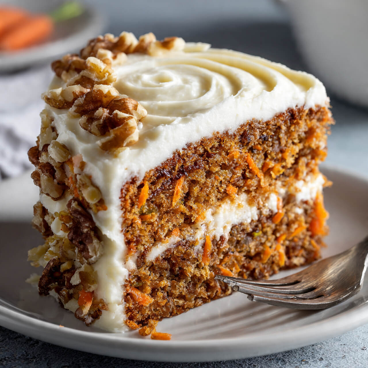 Air Fryer Carrot Coffee Cake
