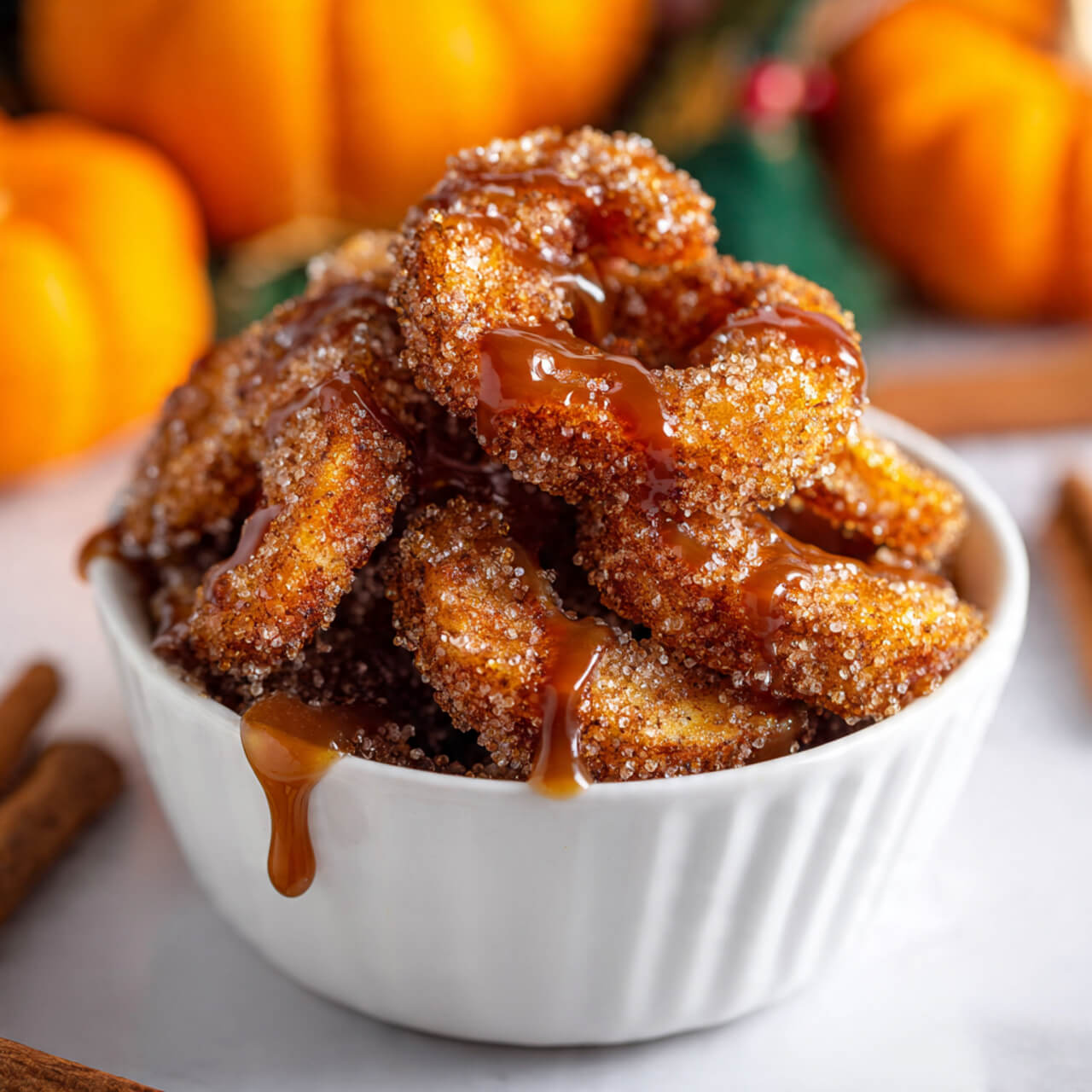 Air Fryer Cinnamon Apple Slices