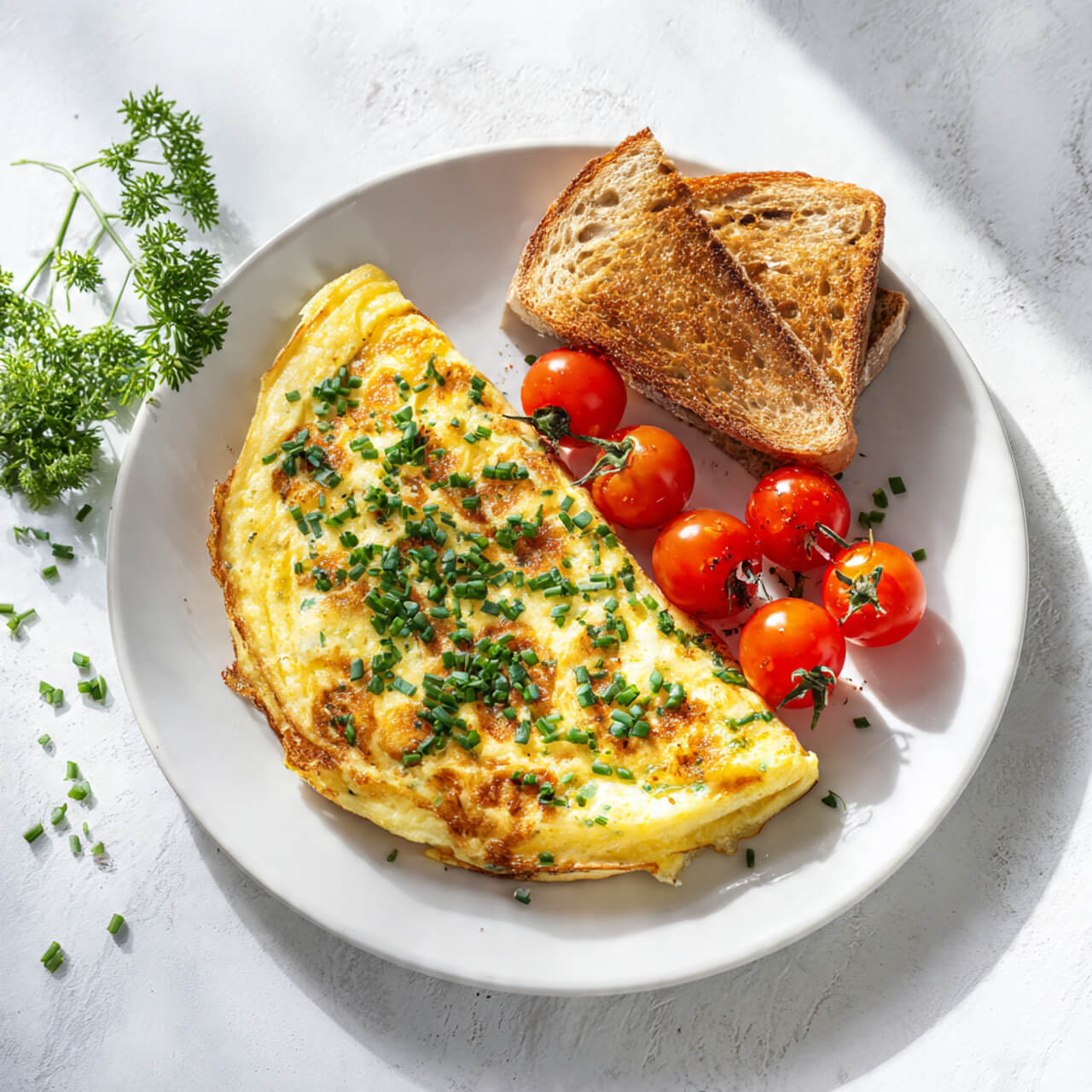 Air Fryer Omelet Recipe