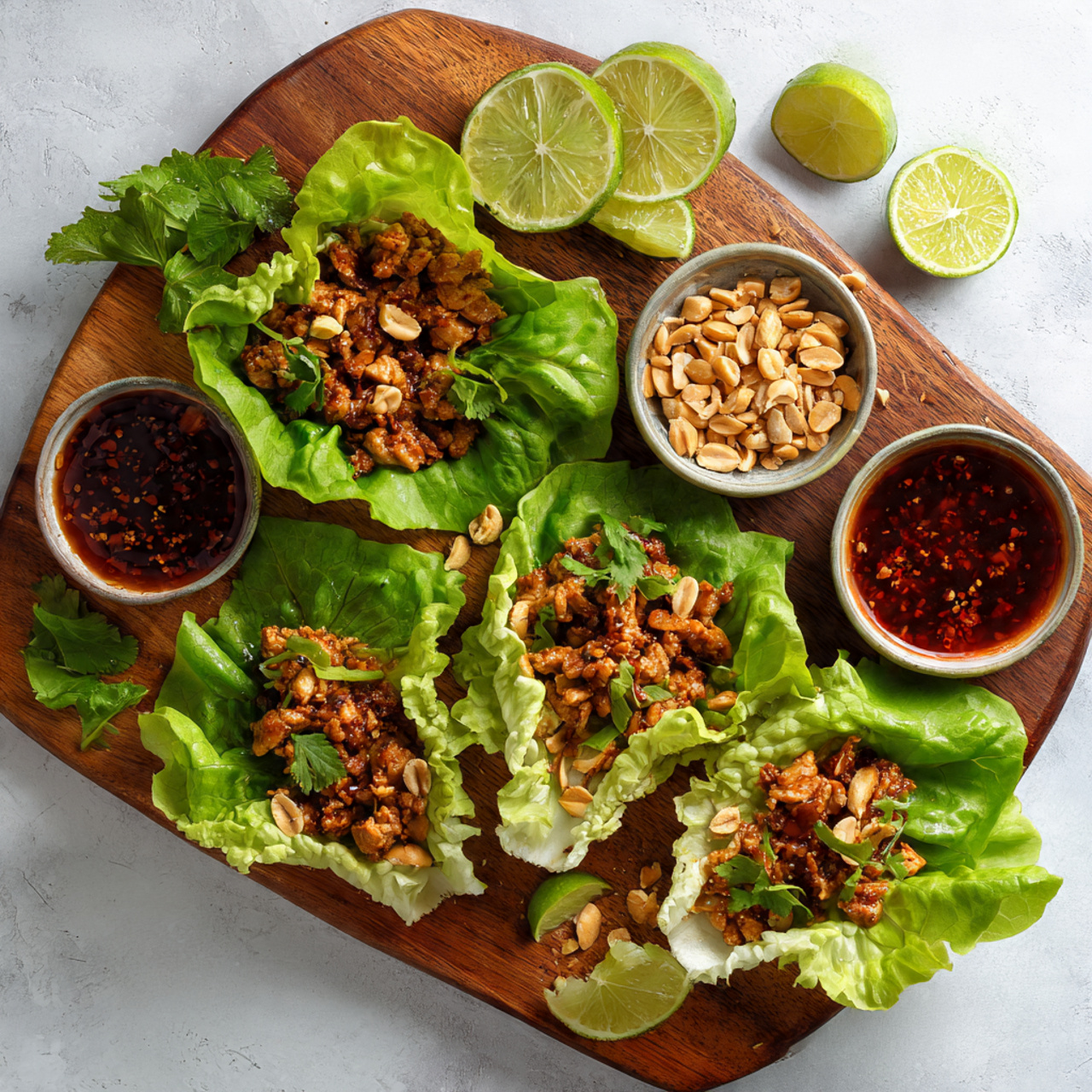 Chicken Lettuce Wraps