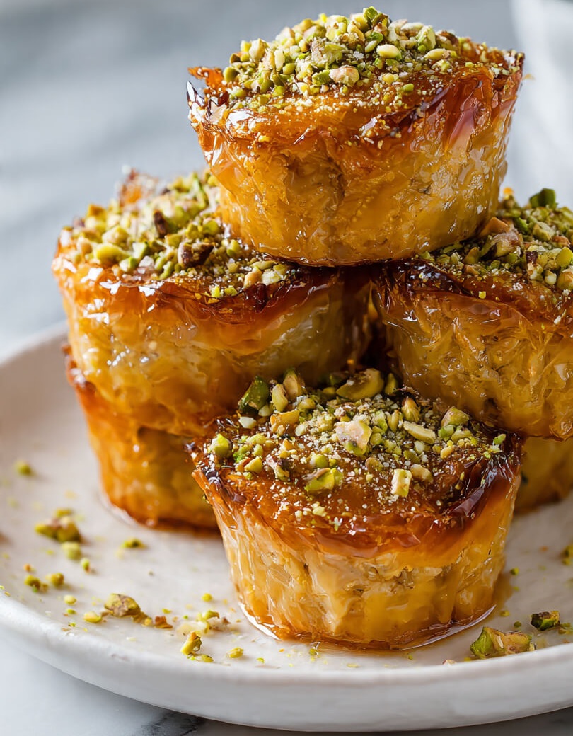 baklava muffins