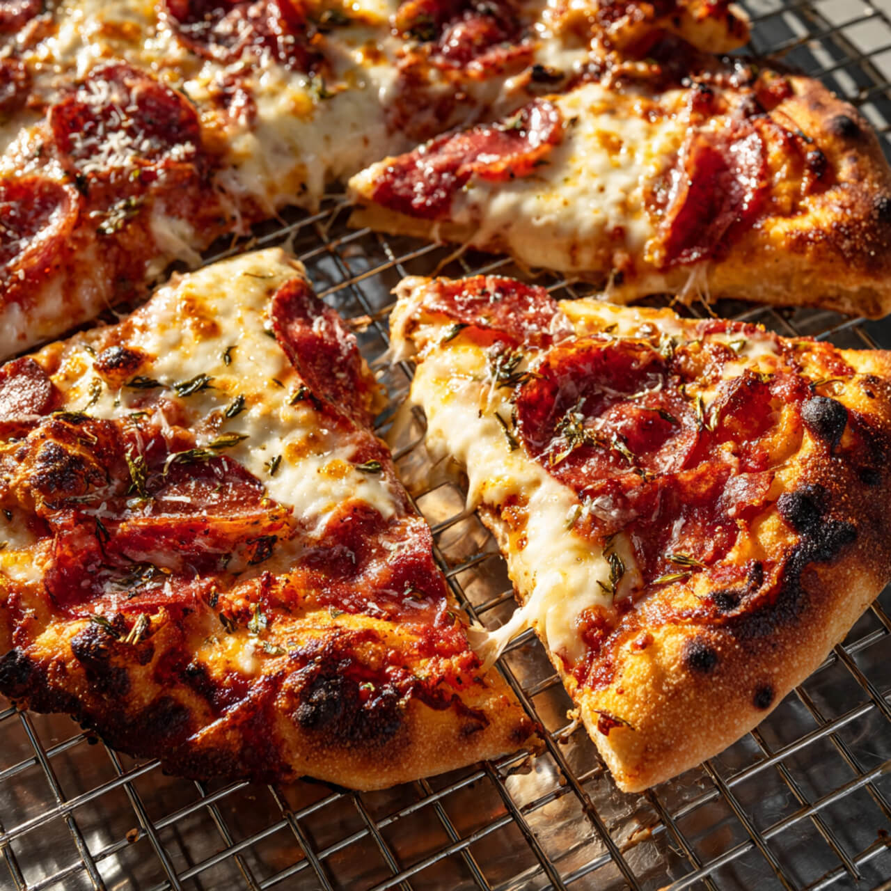 Air Fryer Naan Pizza