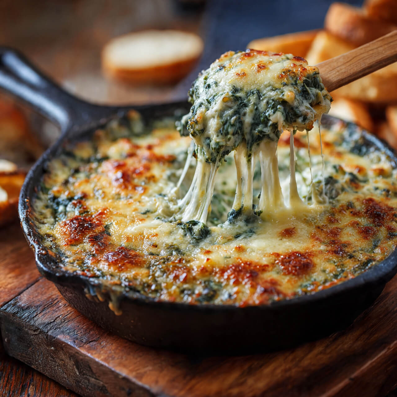 Cheesy Spinach Dip