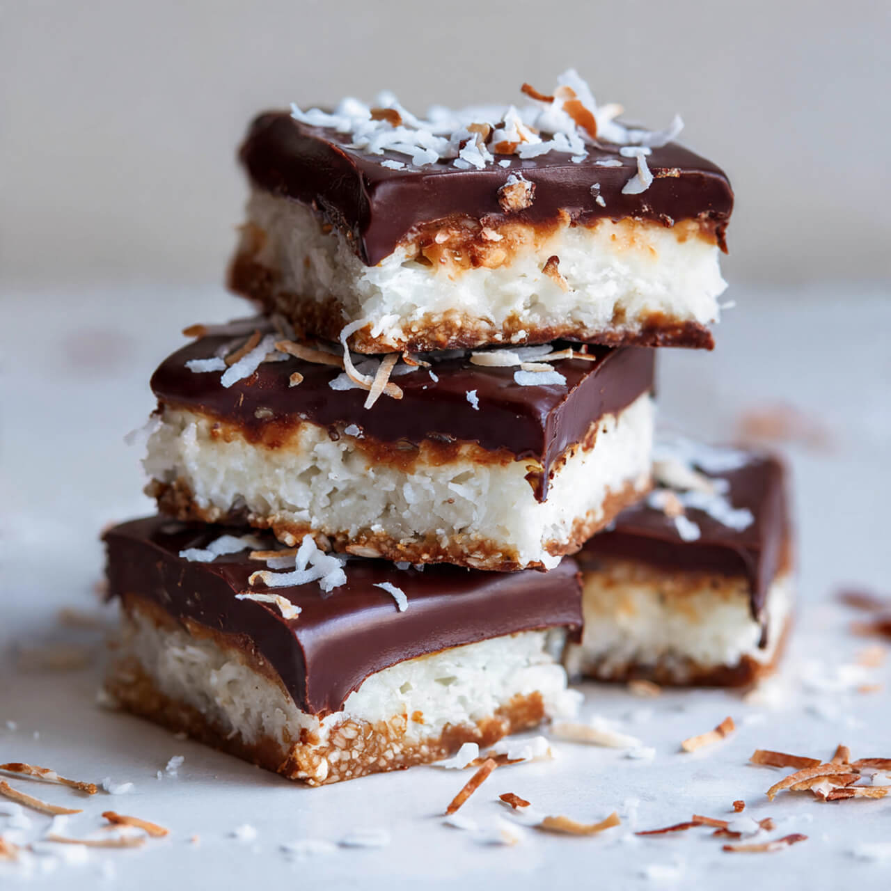 No-Bake Bounty Bars