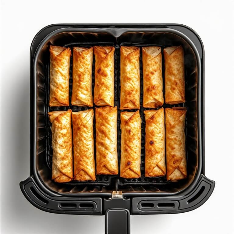 Air Fryer Frozen Taquitos