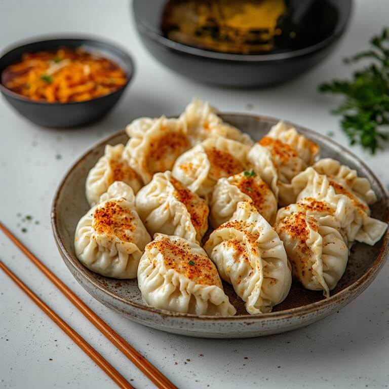 Air Fryer Frozen Dumplings