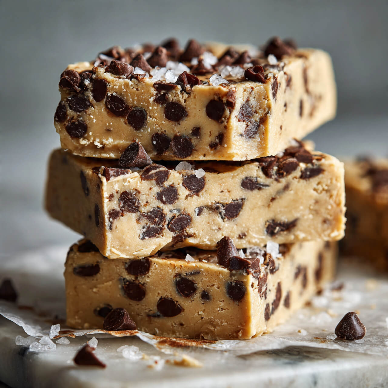 no-bake cookie dough bars