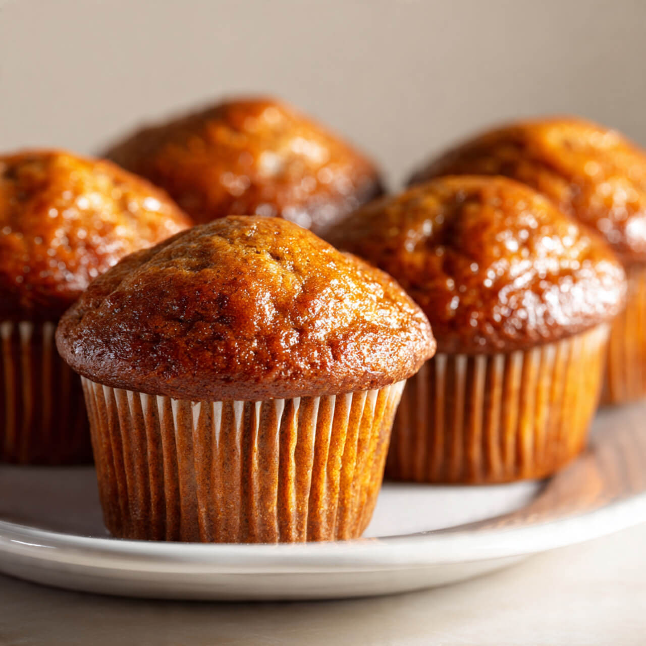 3 Ingredient Banana Muffins