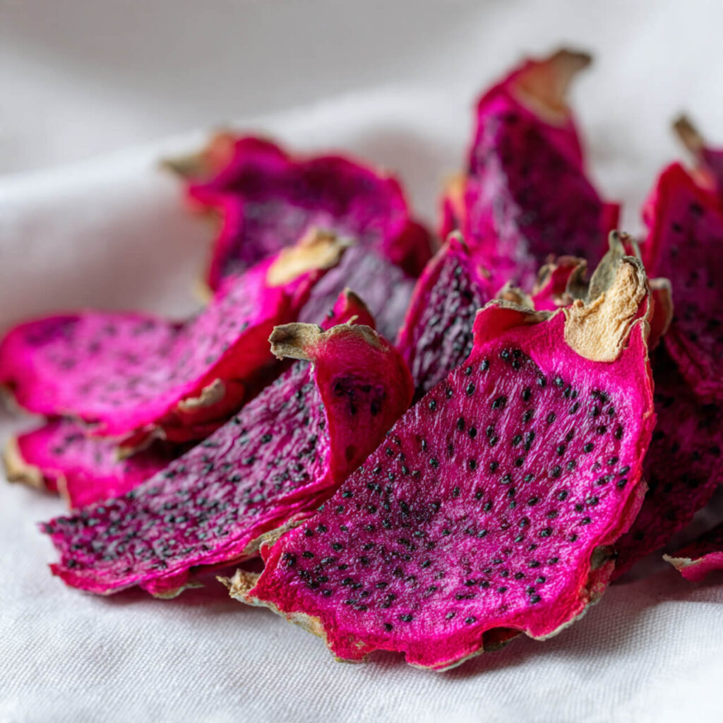 Air Fryer Dehydrated Dragon Fruit