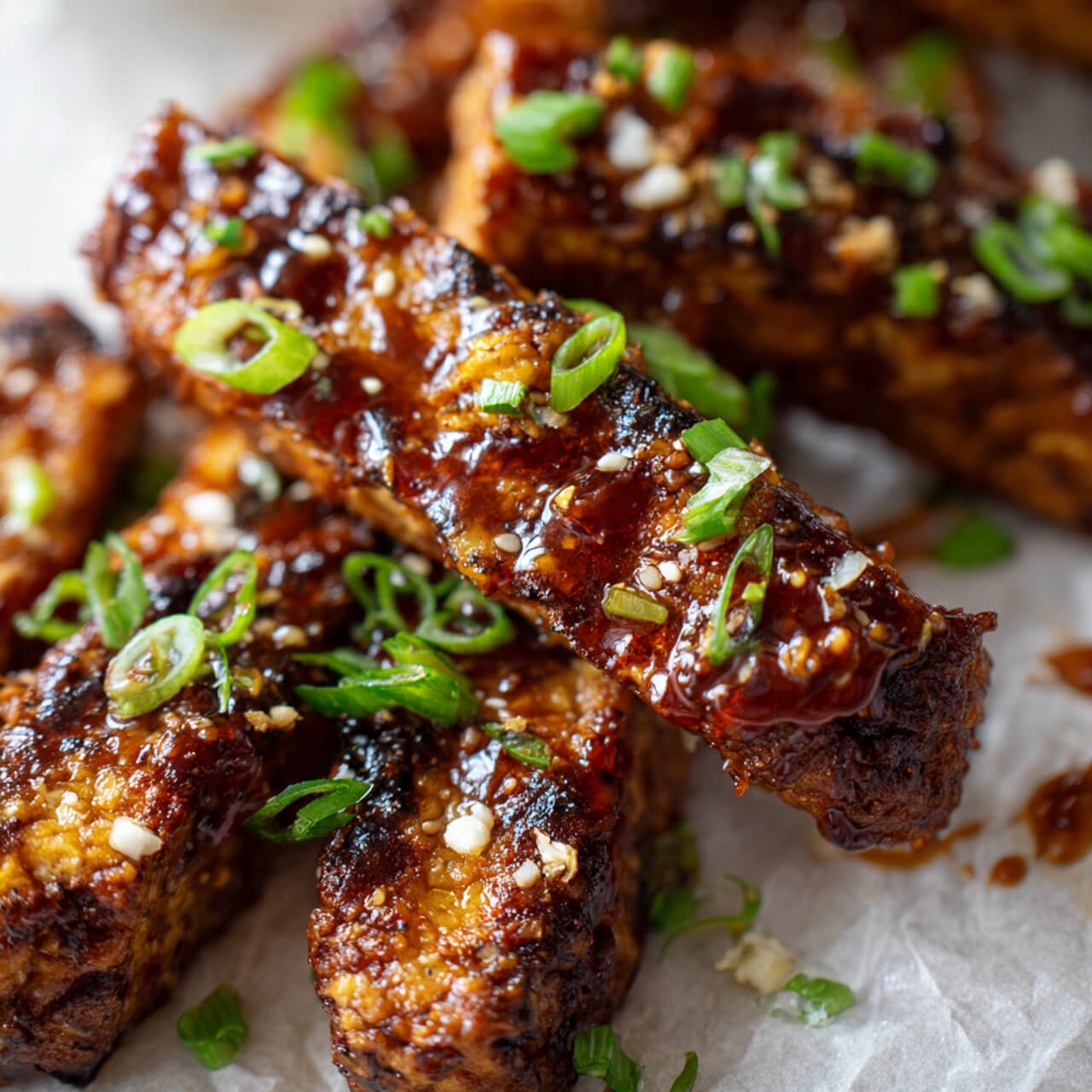 Air Fryer Tempeh Ribs