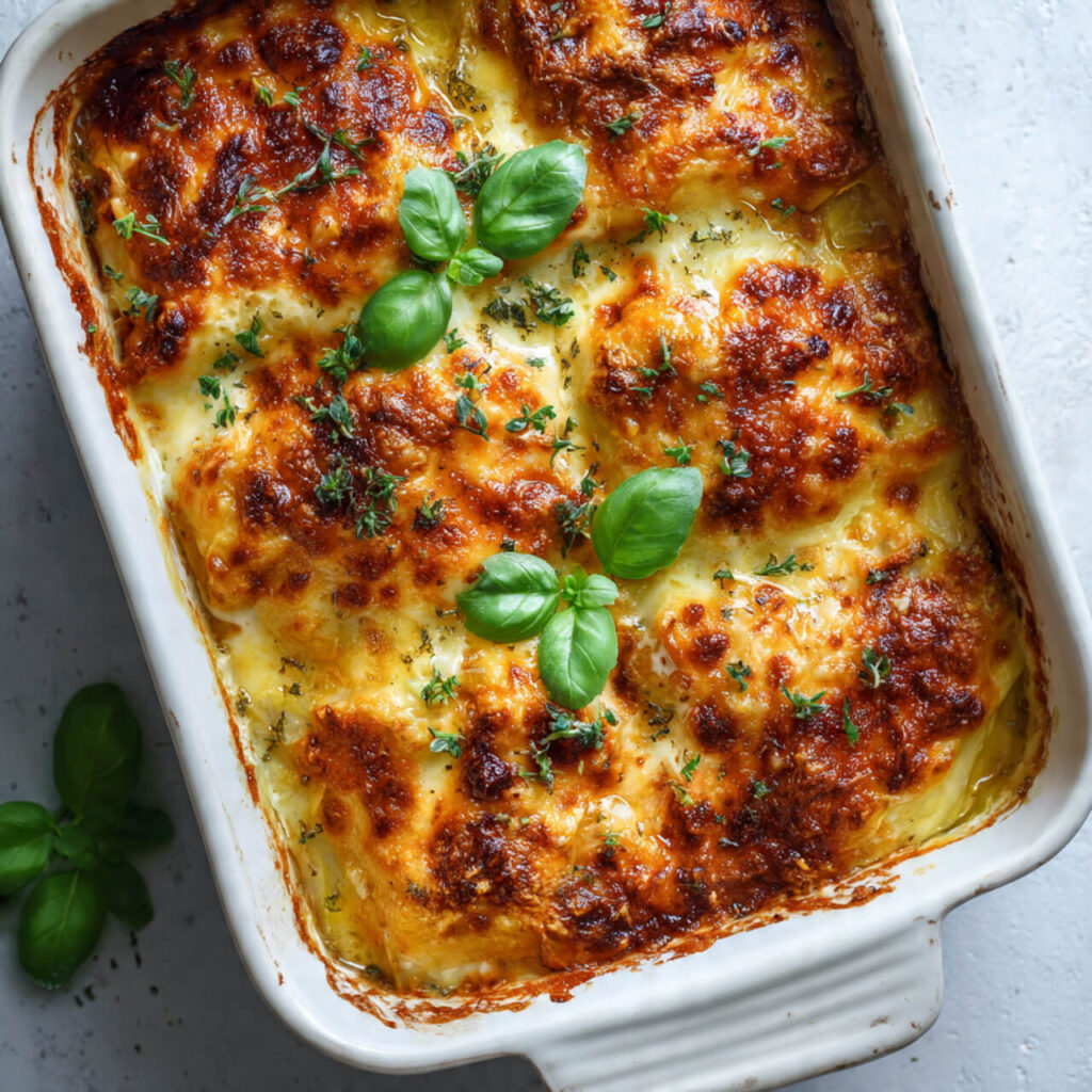 Low Carb Cabbage Lasagna Layers