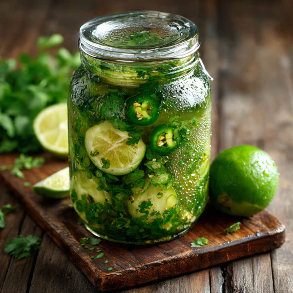 Zesty, Probiotic, Fermented Green Salsa Verde