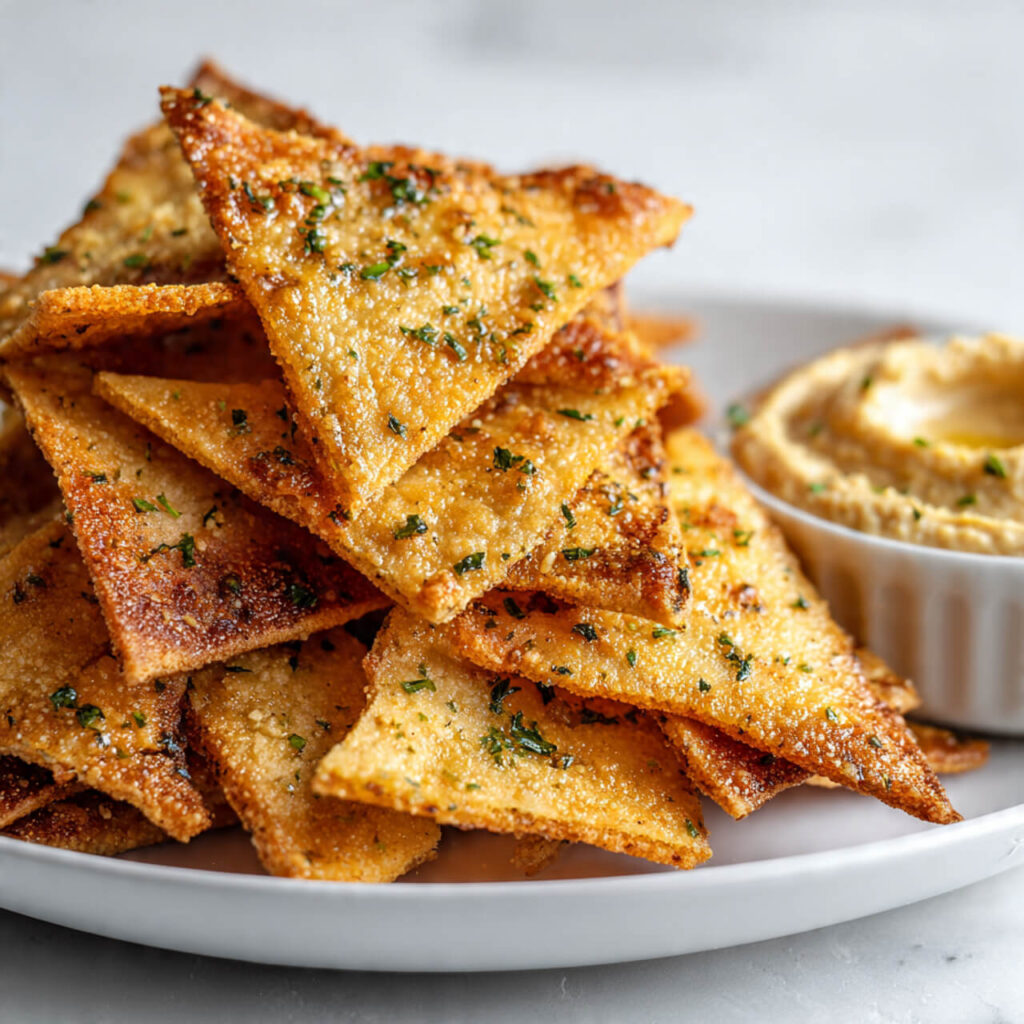 10-Minute Air Fryer Pita Chips