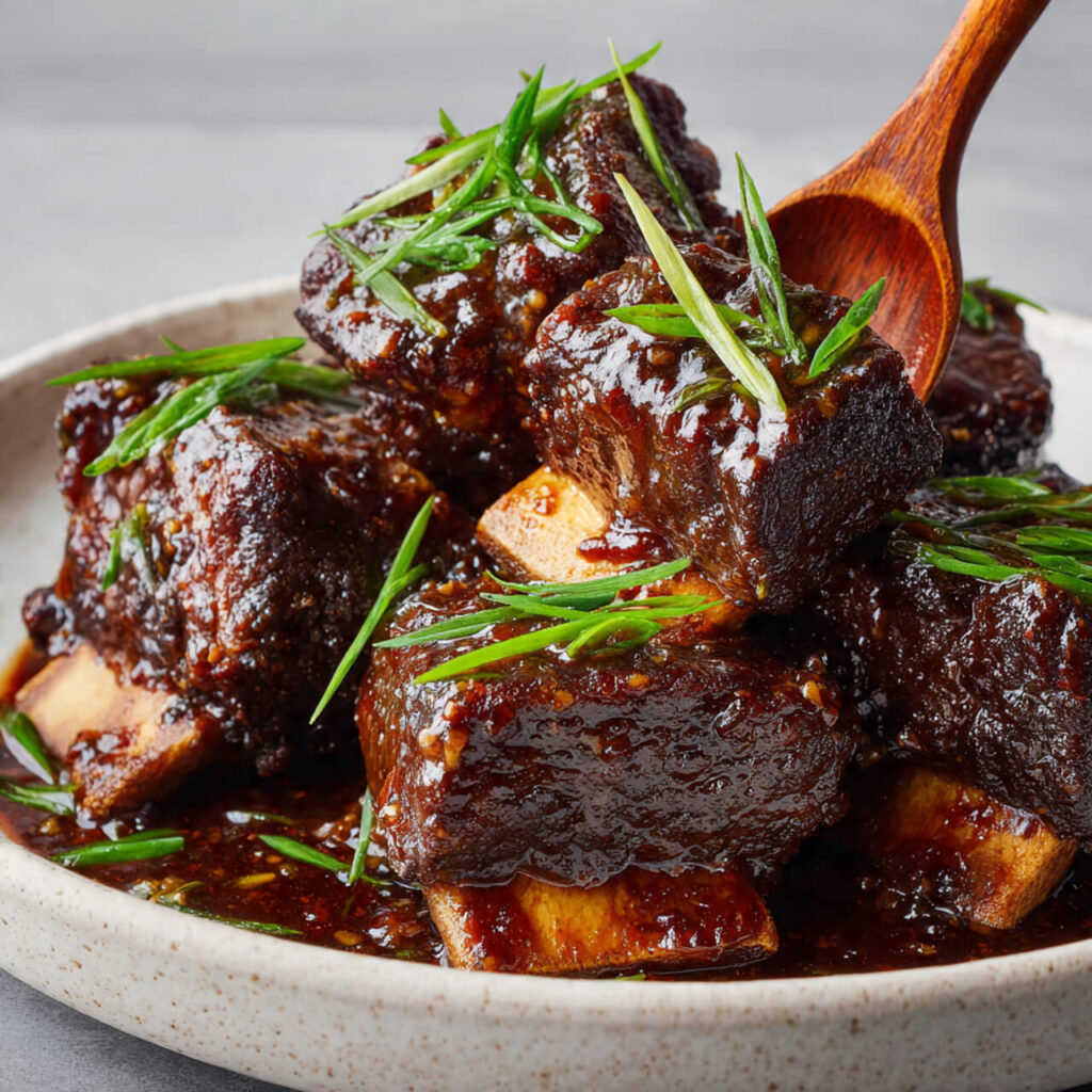 Filipino Beef Short Ribs Adobo