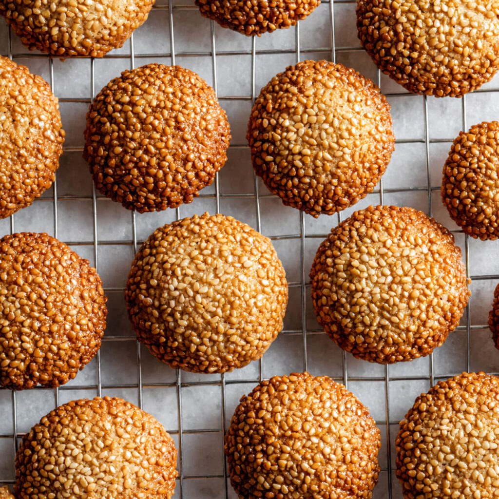 Old World Italian Sesame Cookies