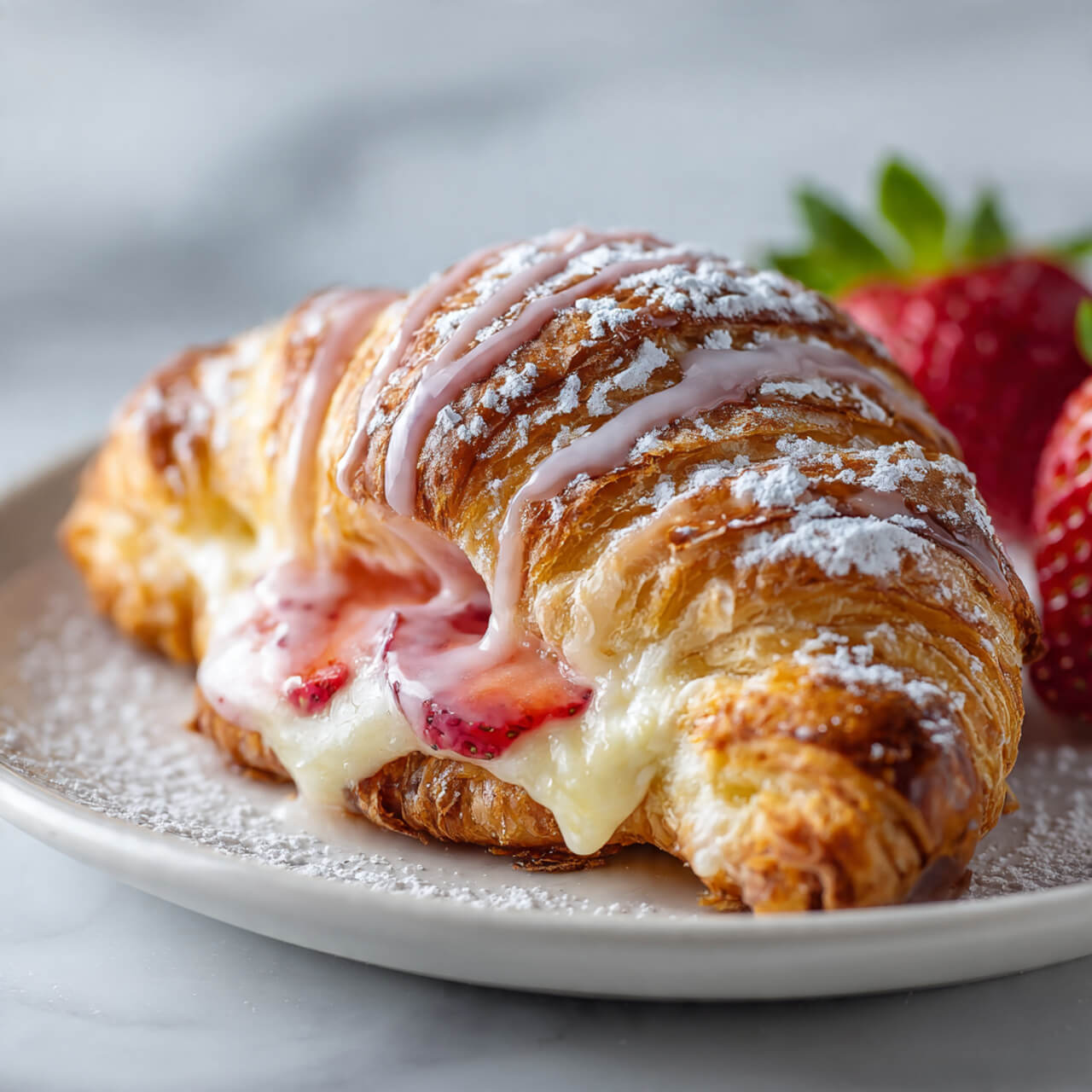 3-Ingredient Air Fryer Crescent Roll Danish