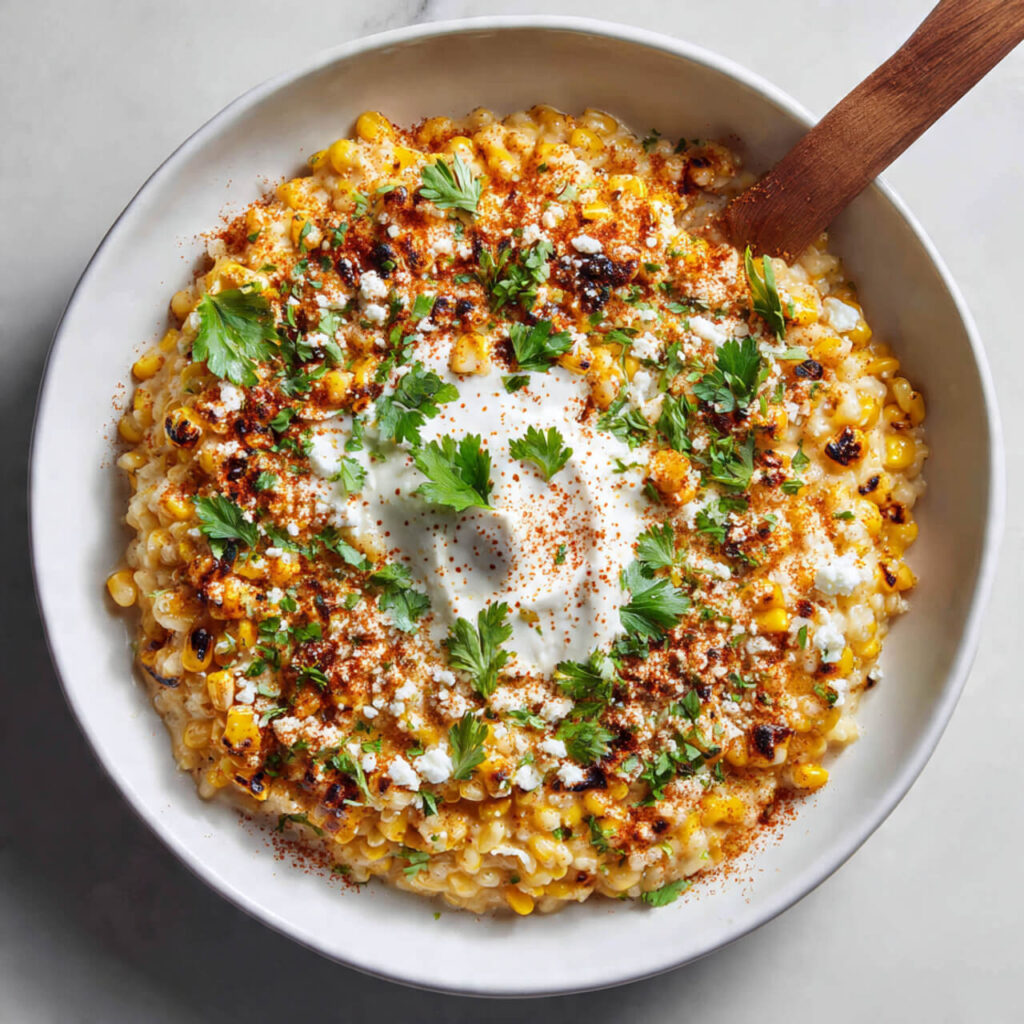 Mexican Street Corn Risotto