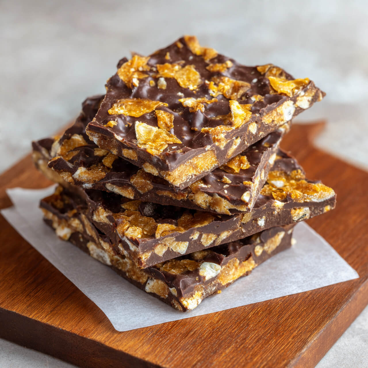 Salty Potato Chip Chocolate Toffee