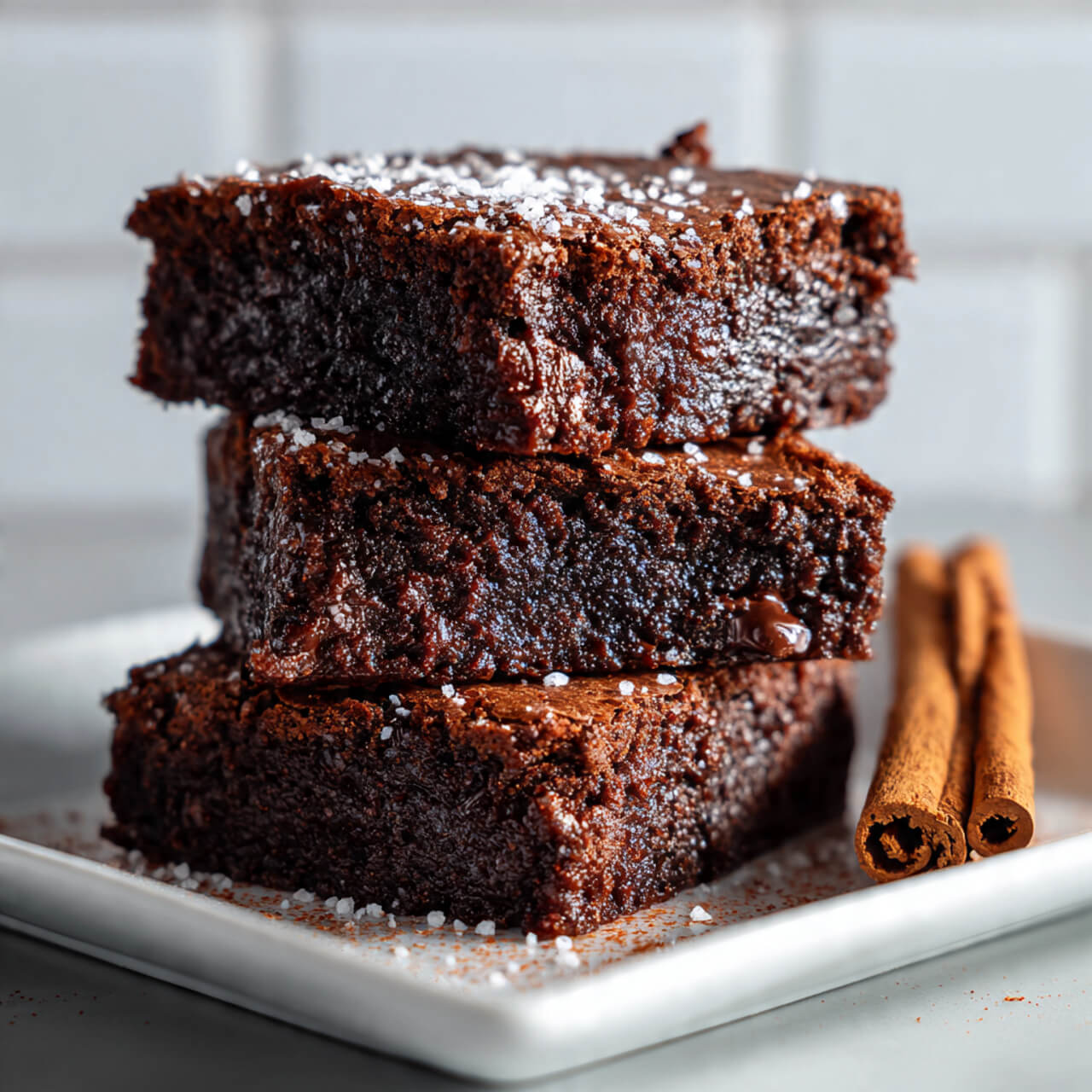 Mexican Hot Chocolate Brownies